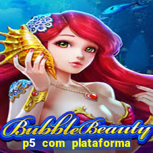 p5 com plataforma de jogos